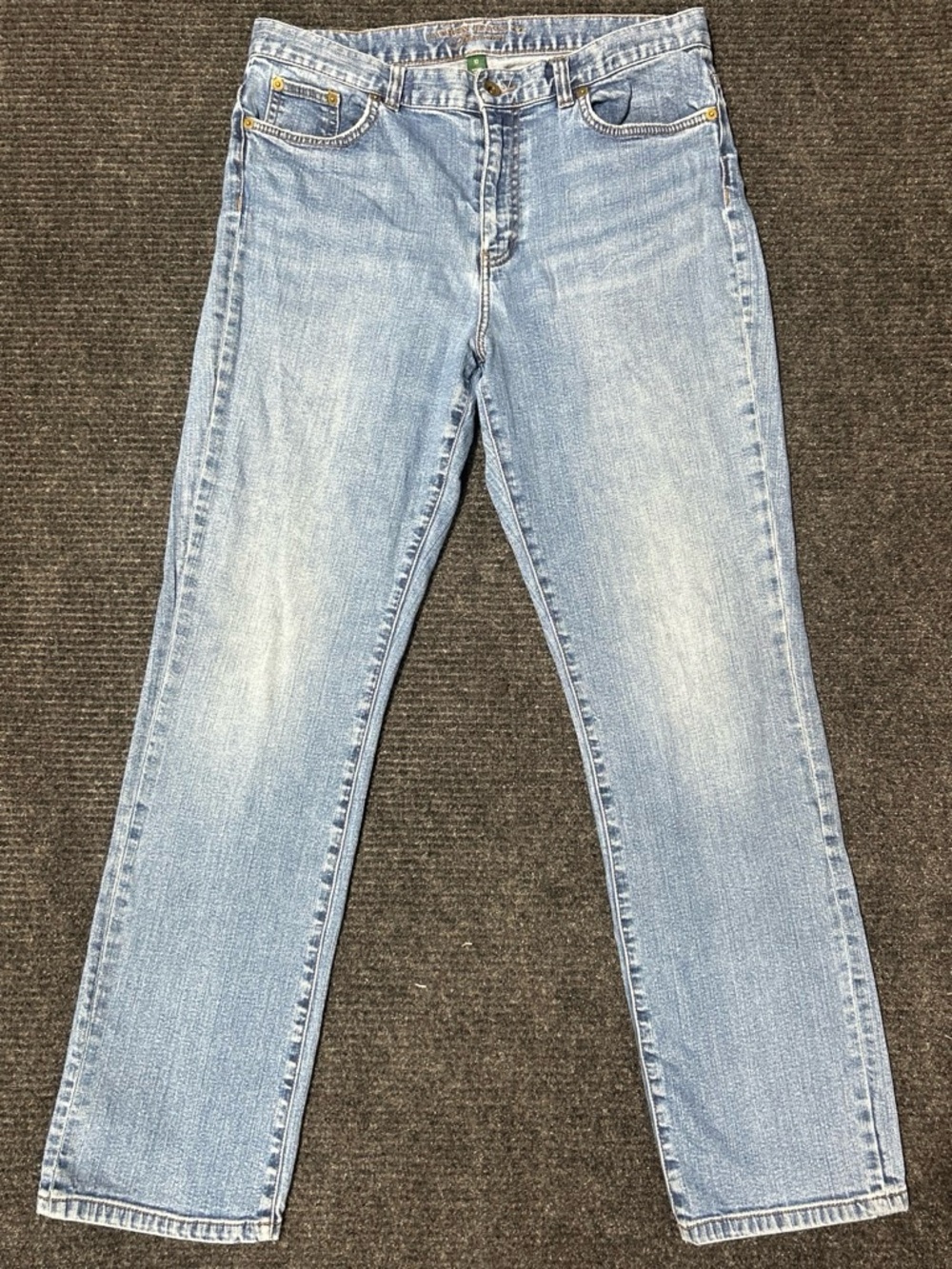 Lauren Ralph Lauren Light Blue Classic Straight-Leg Jeans